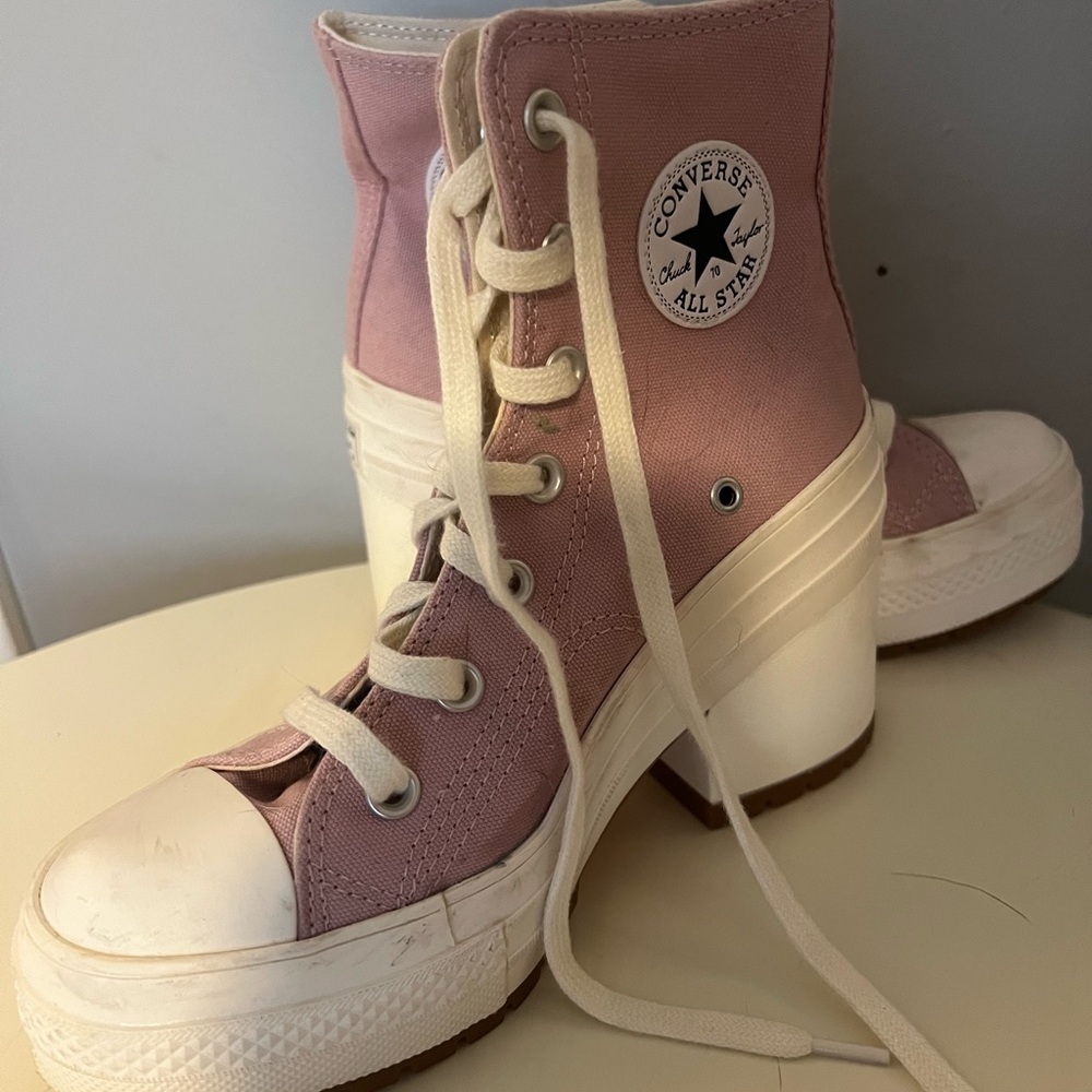 Converse Women's Pink High-Top Sneakers